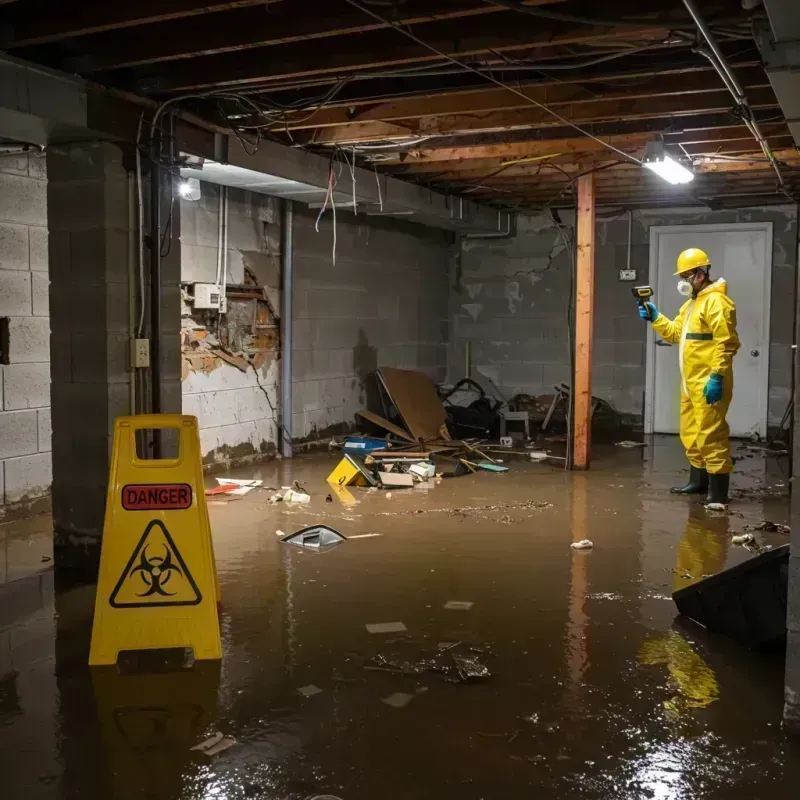 Flooded Basement Electrical Hazard in Pleasant View, UT Property